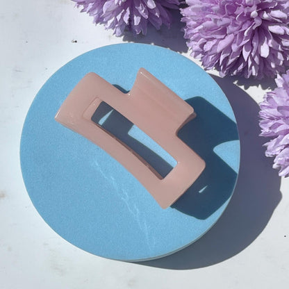 Boefini Minimal Rectangle Hair Claw - Medium