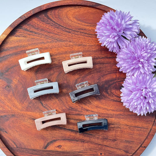 Minimal Rectangle Hair Clutcher - small