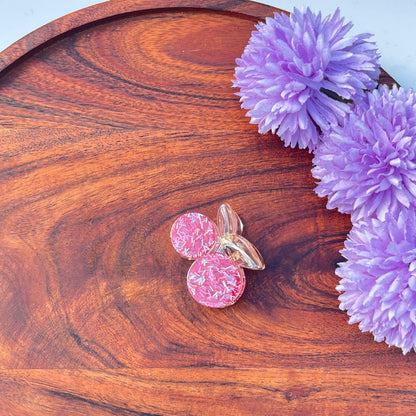 Sparkle Cherry Hair Clutcher - 4.5cm