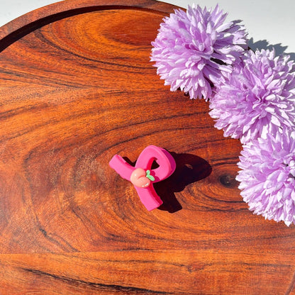 Mini Fruit Accent Claw Clip - Small
