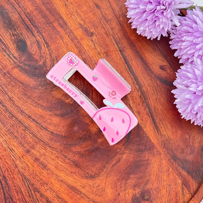 Cute Fruity Acrylic Hair Clutcher - 8.5cm