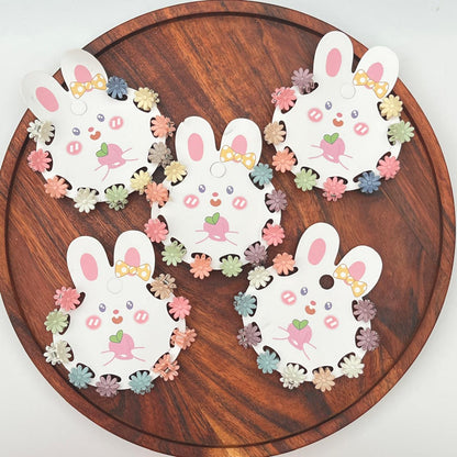 Mini Daisy Flower Hair Clutcher Set Multicolor (pack of 10)