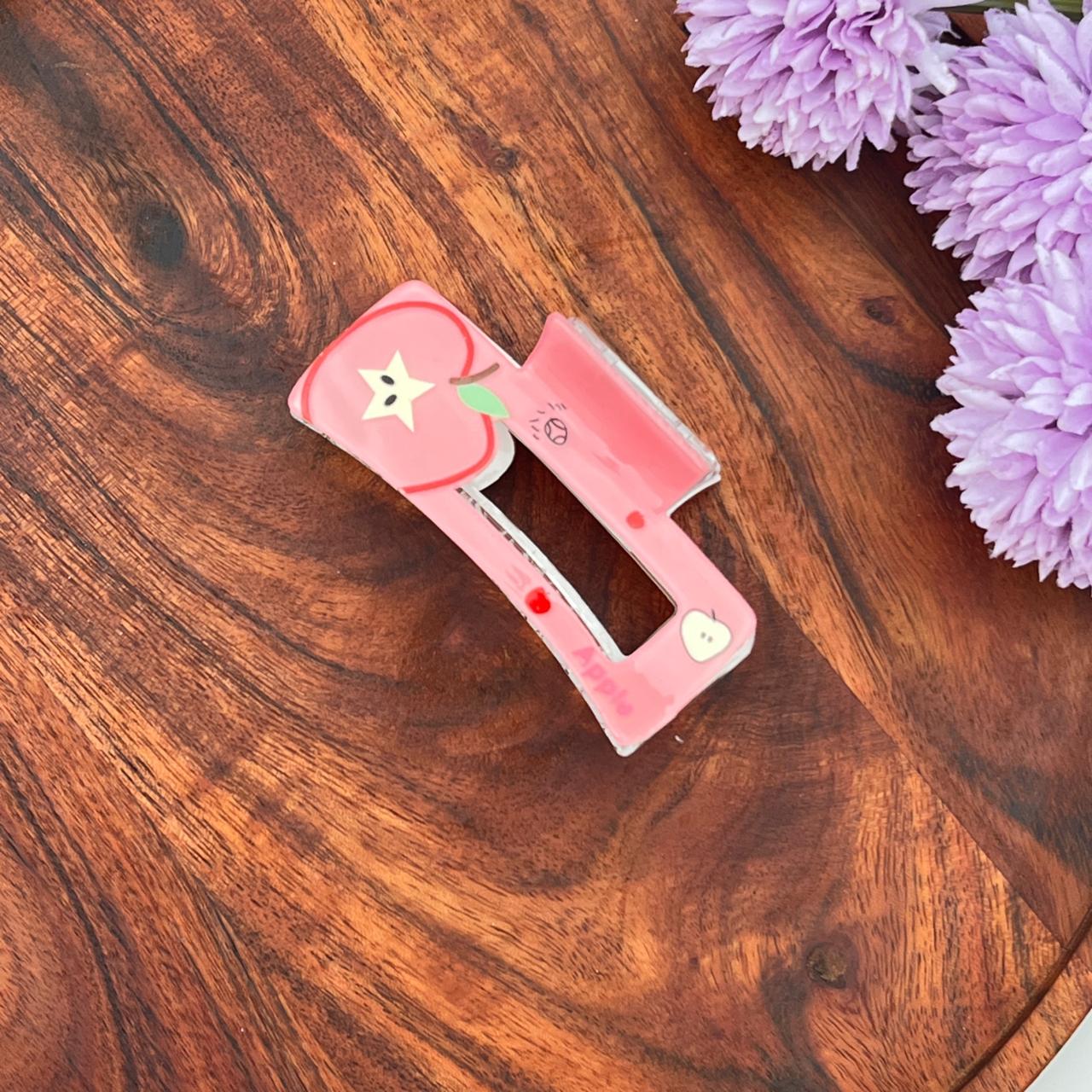 Cute Fruity Acrylic Hair Clutcher - 8.5cm