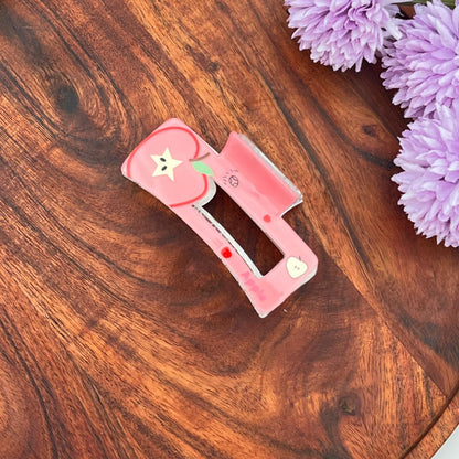 Cute Fruity Acrylic Hair Clutcher - 8.5cm