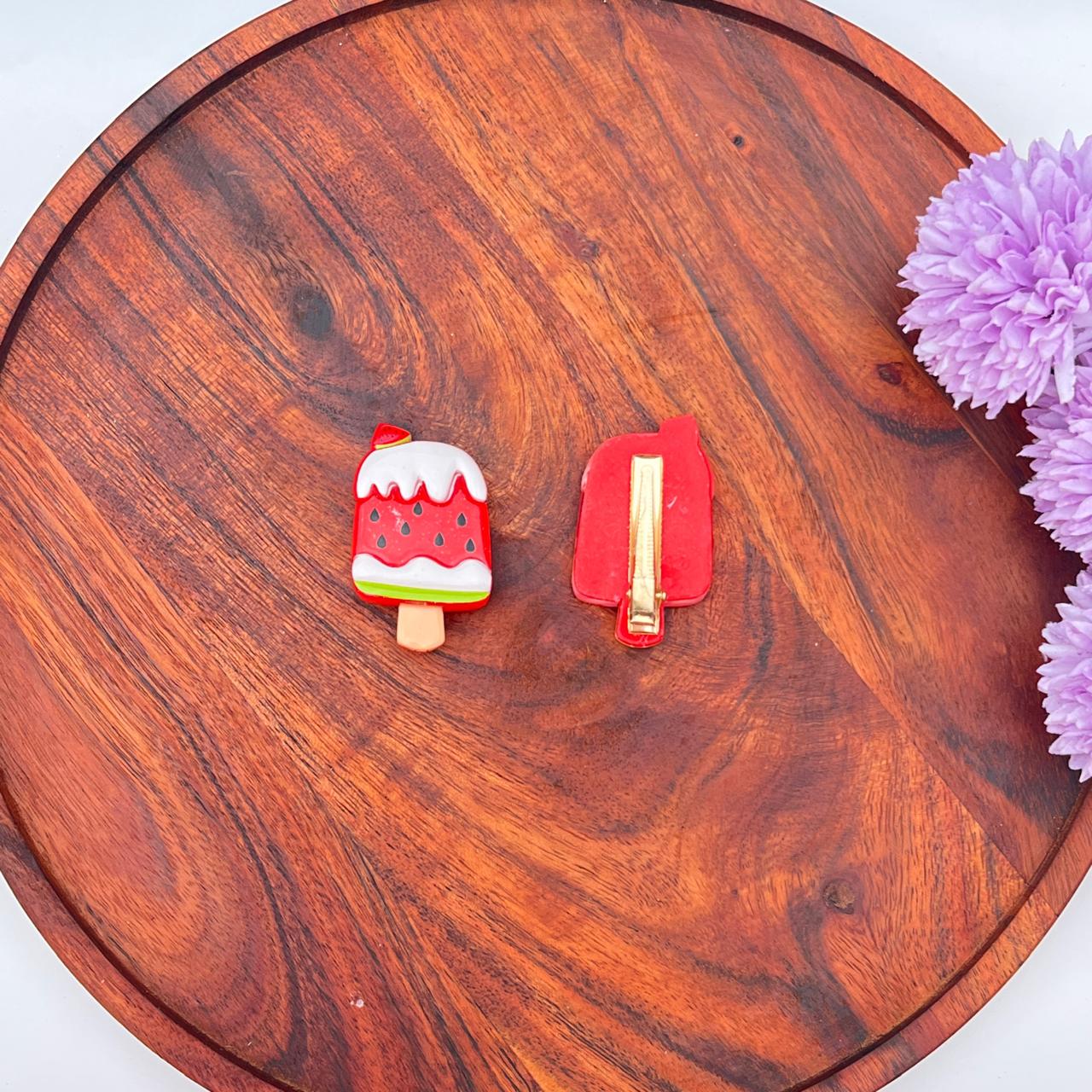Sweet Popsicle Hair Clip Collection