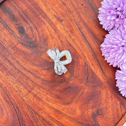 Boefini Transparent Bow Hair Clutcher - small