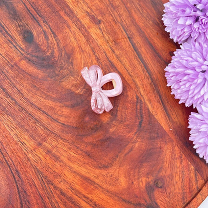 Boefini Transparent Bow Hair Clutcher - small