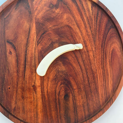 Pastel Curve Shimmer Banana Clip Collection - 10cm