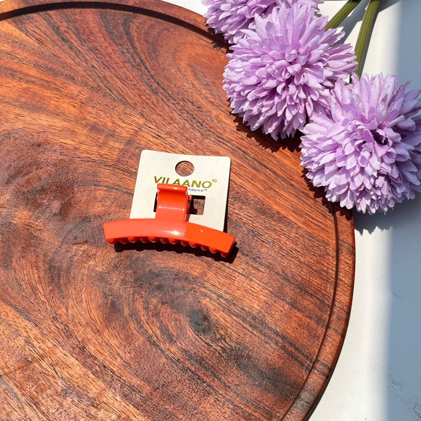 Glossy Pop square Mini Claw Clip- Small