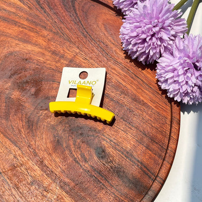 Glossy Pop square Mini Claw Clip- Small