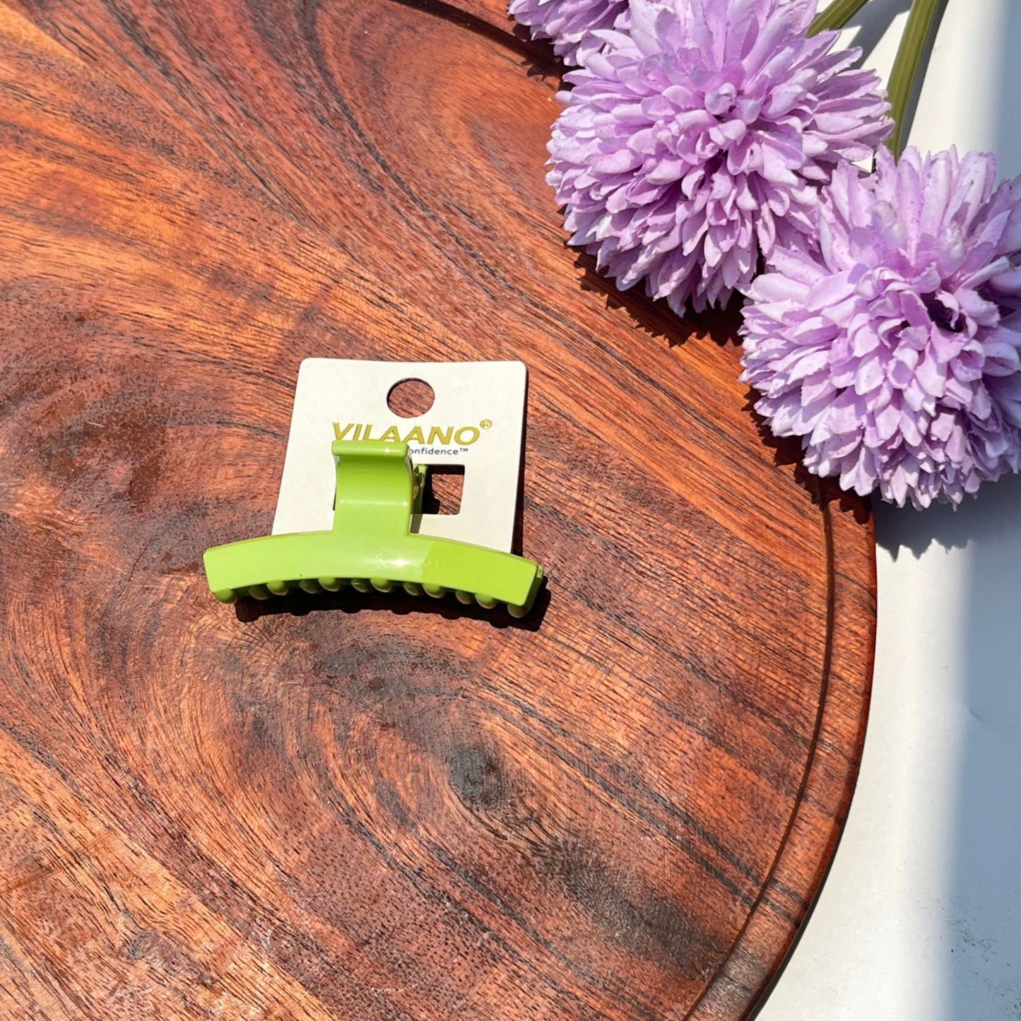 Glossy Pop square Mini Claw Clip- Small