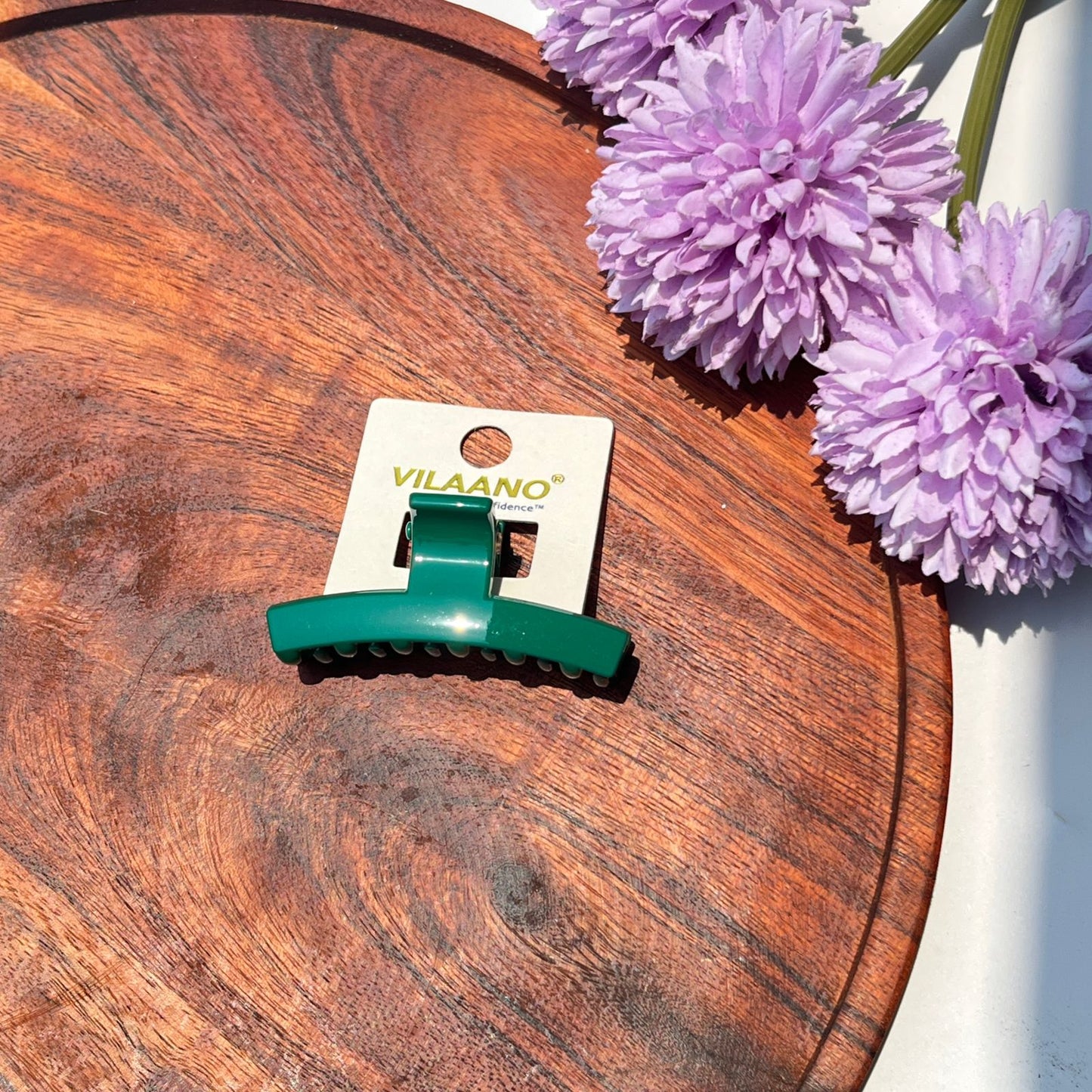 Glossy Pop square Mini Claw Clip- Small