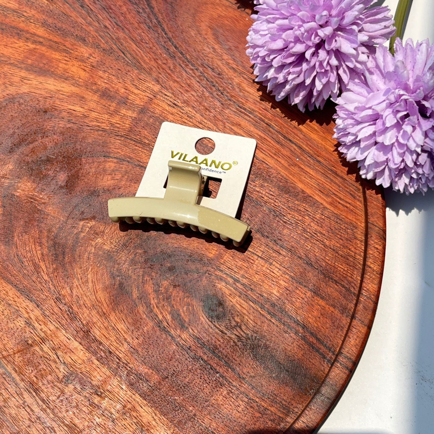 Glossy Pop square Mini Claw Clip- Small