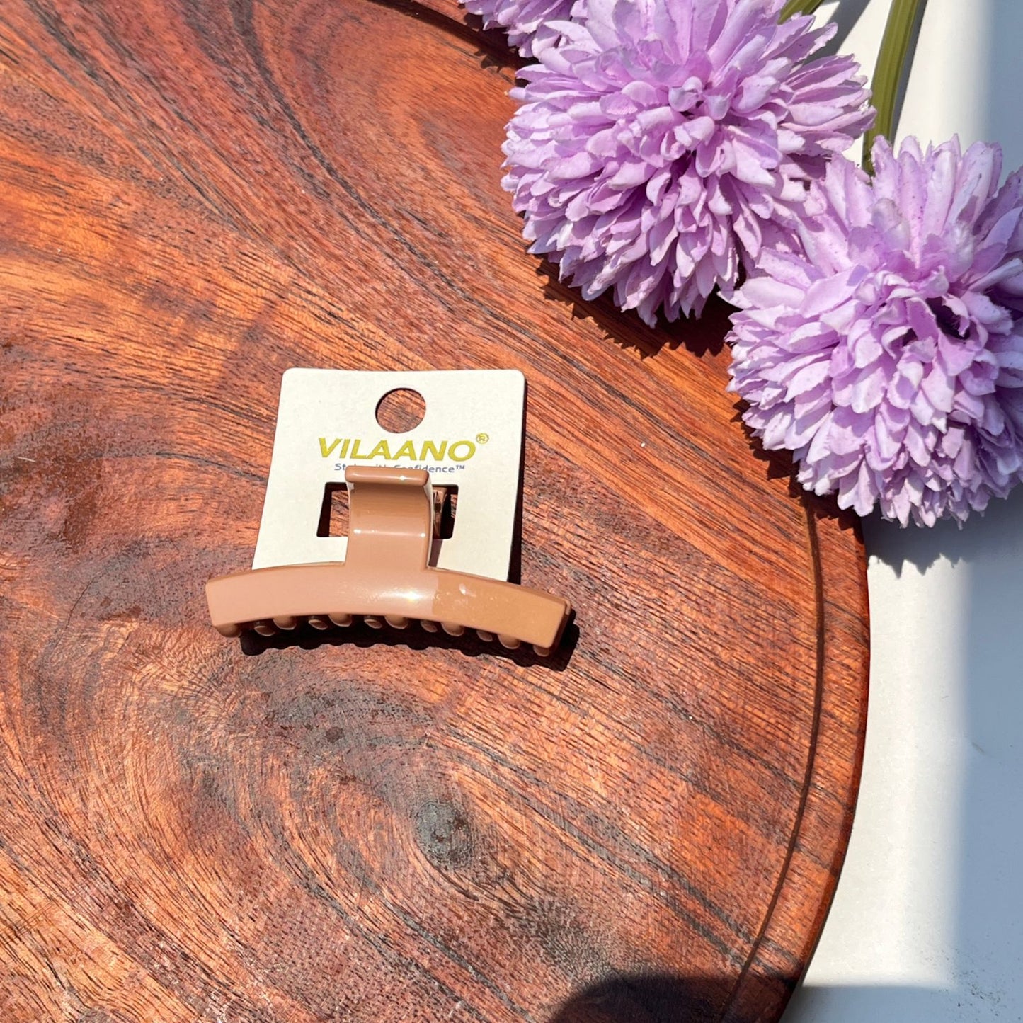 Glossy Pop square Mini Claw Clip- Small