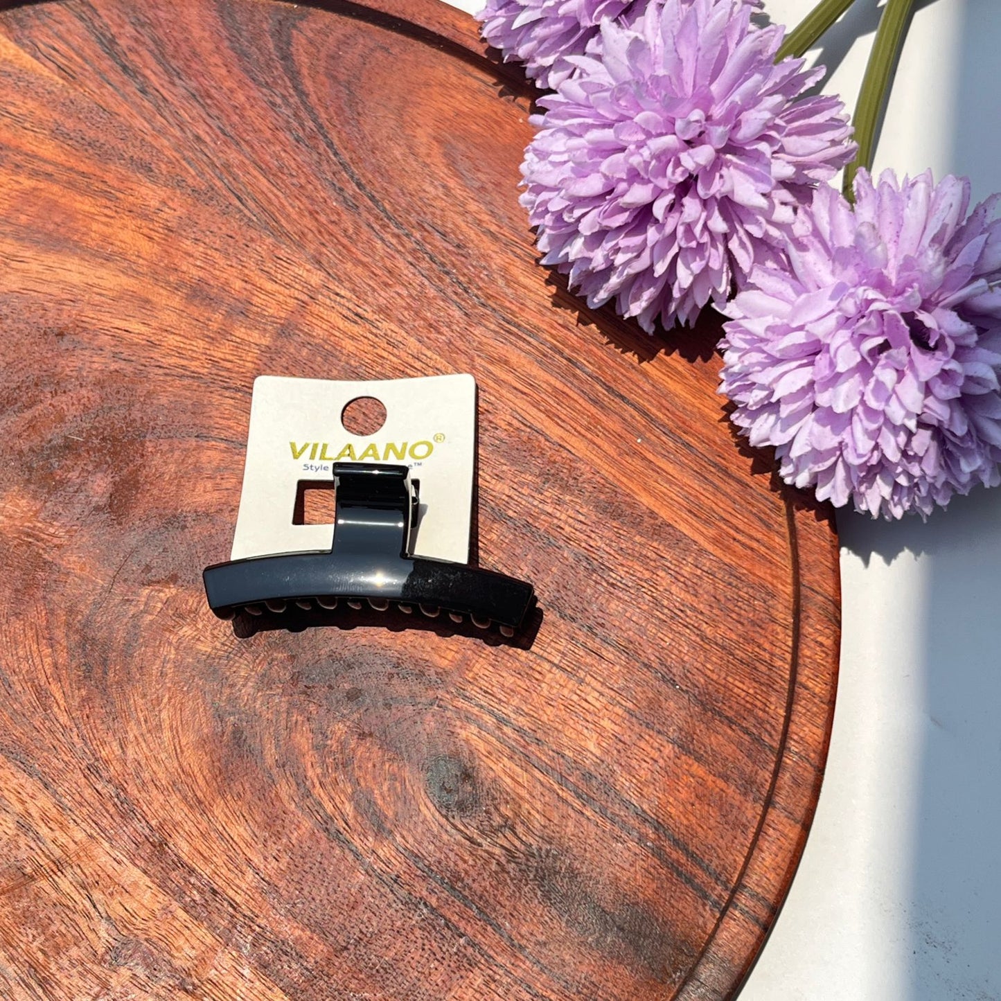 Glossy Pop square Mini Claw Clip- Small