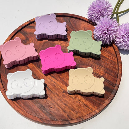 Soft Matte Panda Clip - 7.5cm