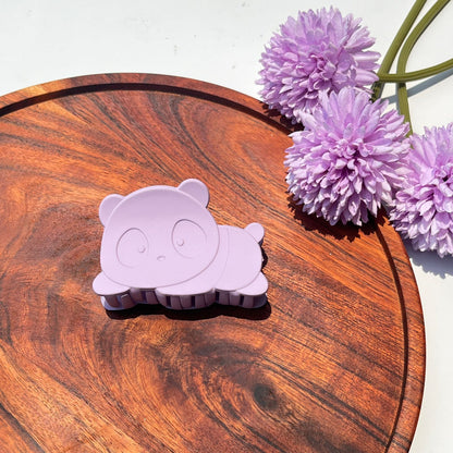 Soft Matte Panda Clip - 7.5cm