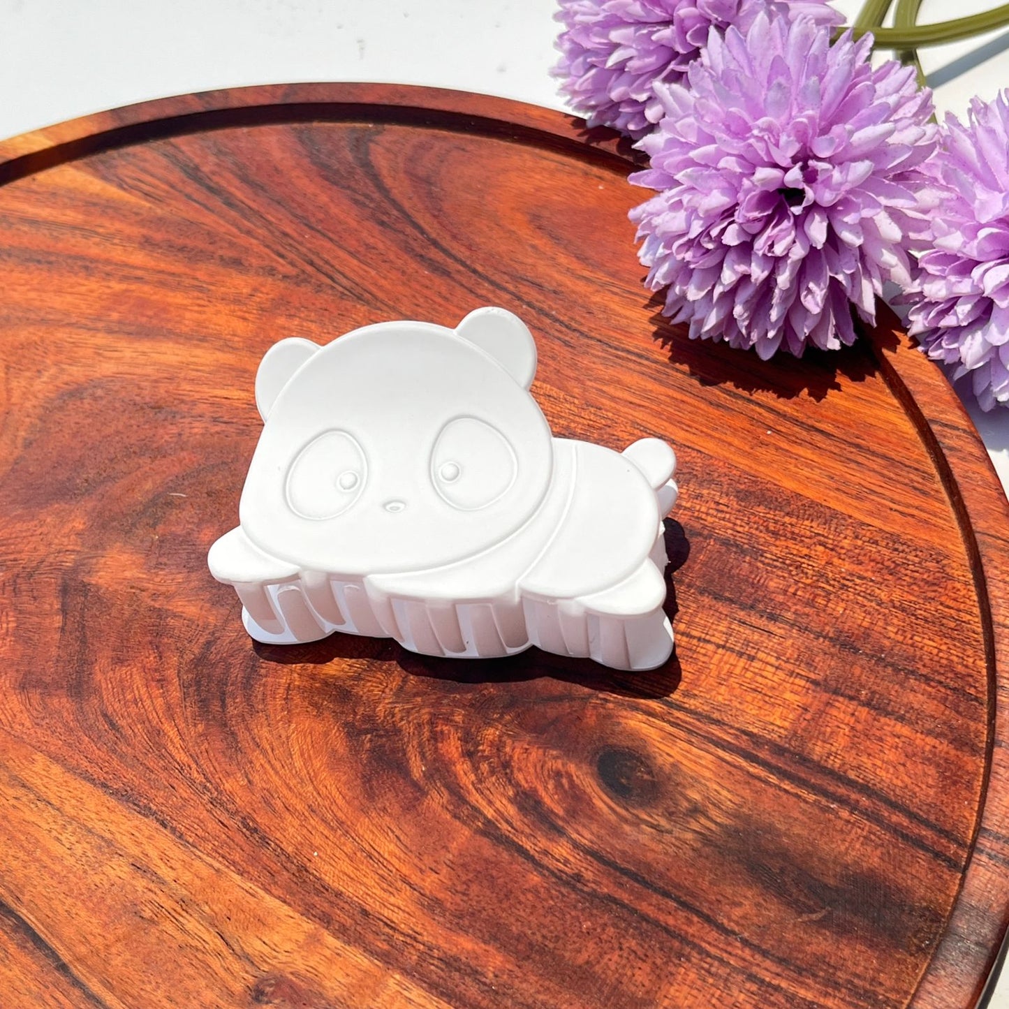 Soft Matte Panda Clip - 7.5cm