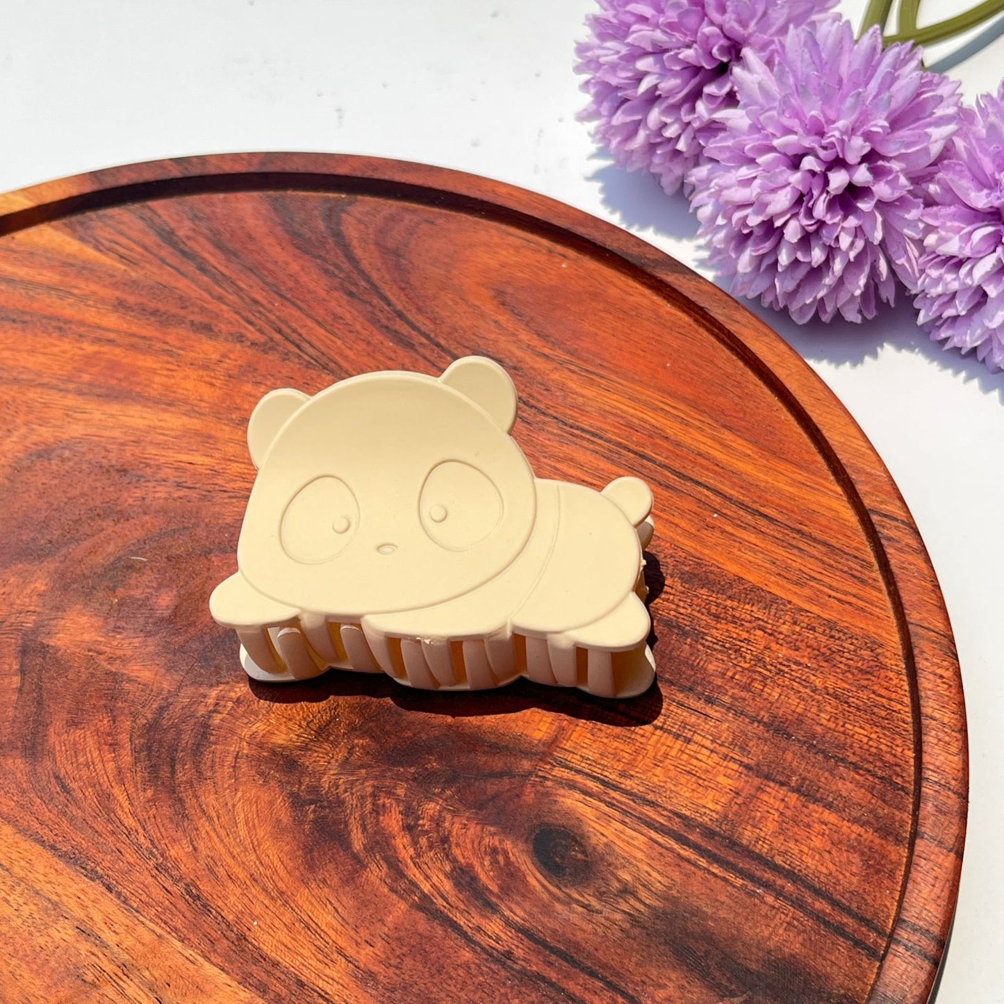 Soft Matte Panda Clip - 7.5cm