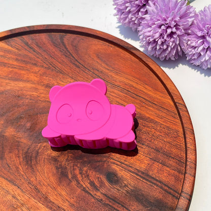 Soft Matte Panda Clip - 7.5cm