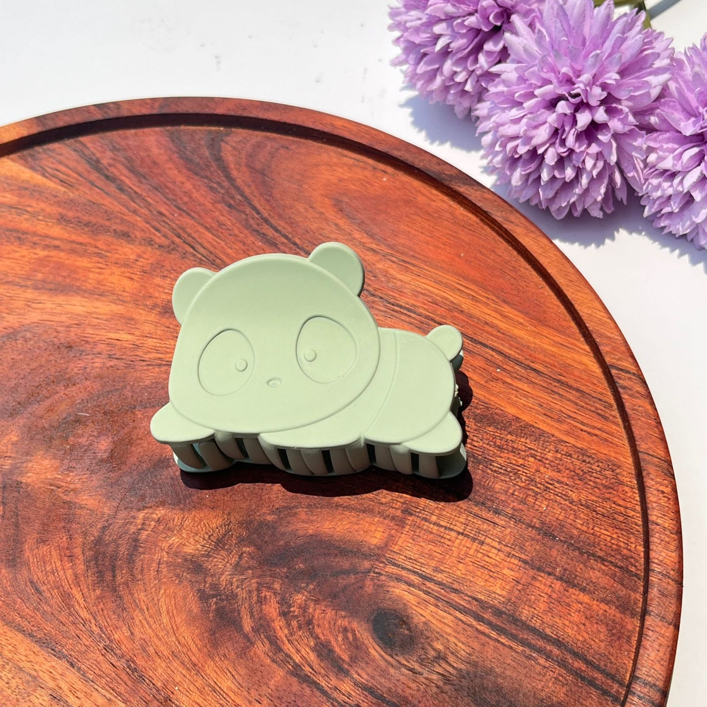 Soft Matte Panda Clip - 7.5cm