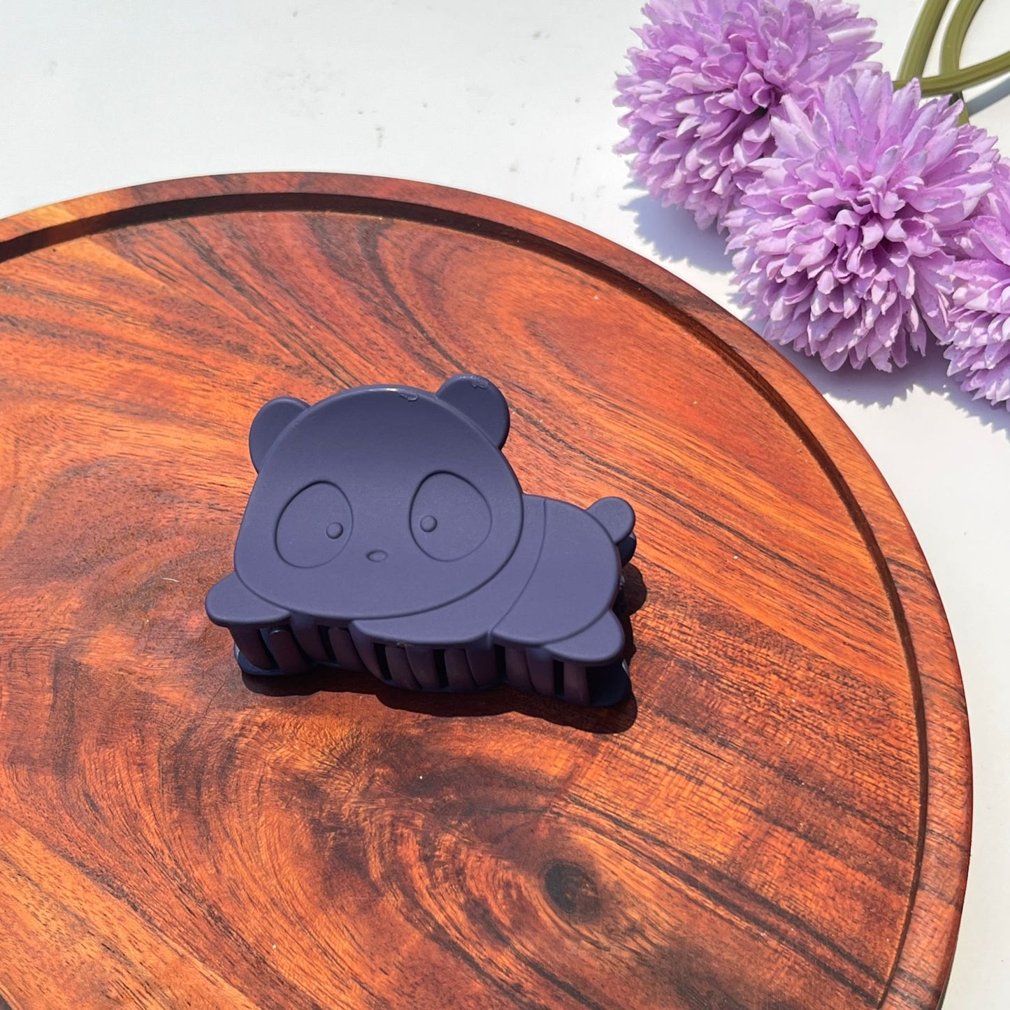 Soft Matte Panda Clip - 7.5cm