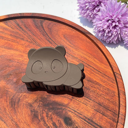 Soft Matte Panda Clip - 7.5cm