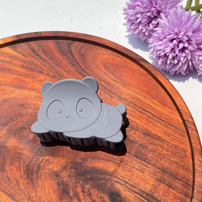 Soft Matte Panda Clip - 7.5cm