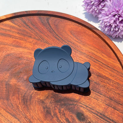 Soft Matte Panda Clip - 7.5cm