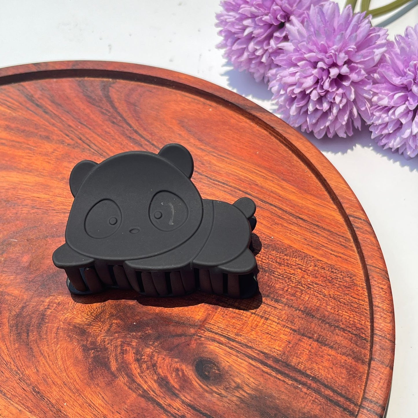 Soft Matte Panda Clip - 7.5cm