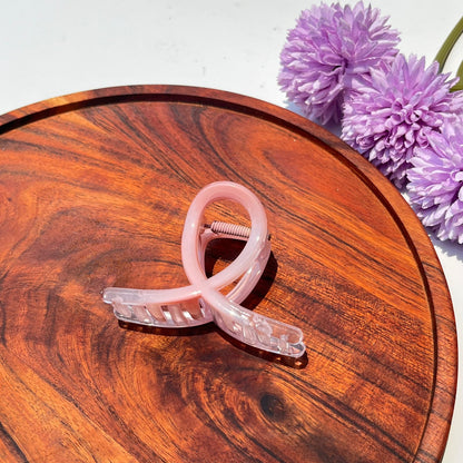 Dual Tone Loop Claw Clip - 8cm