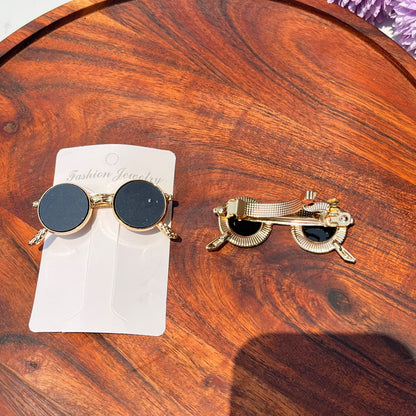 Retro Shades Hair Clip