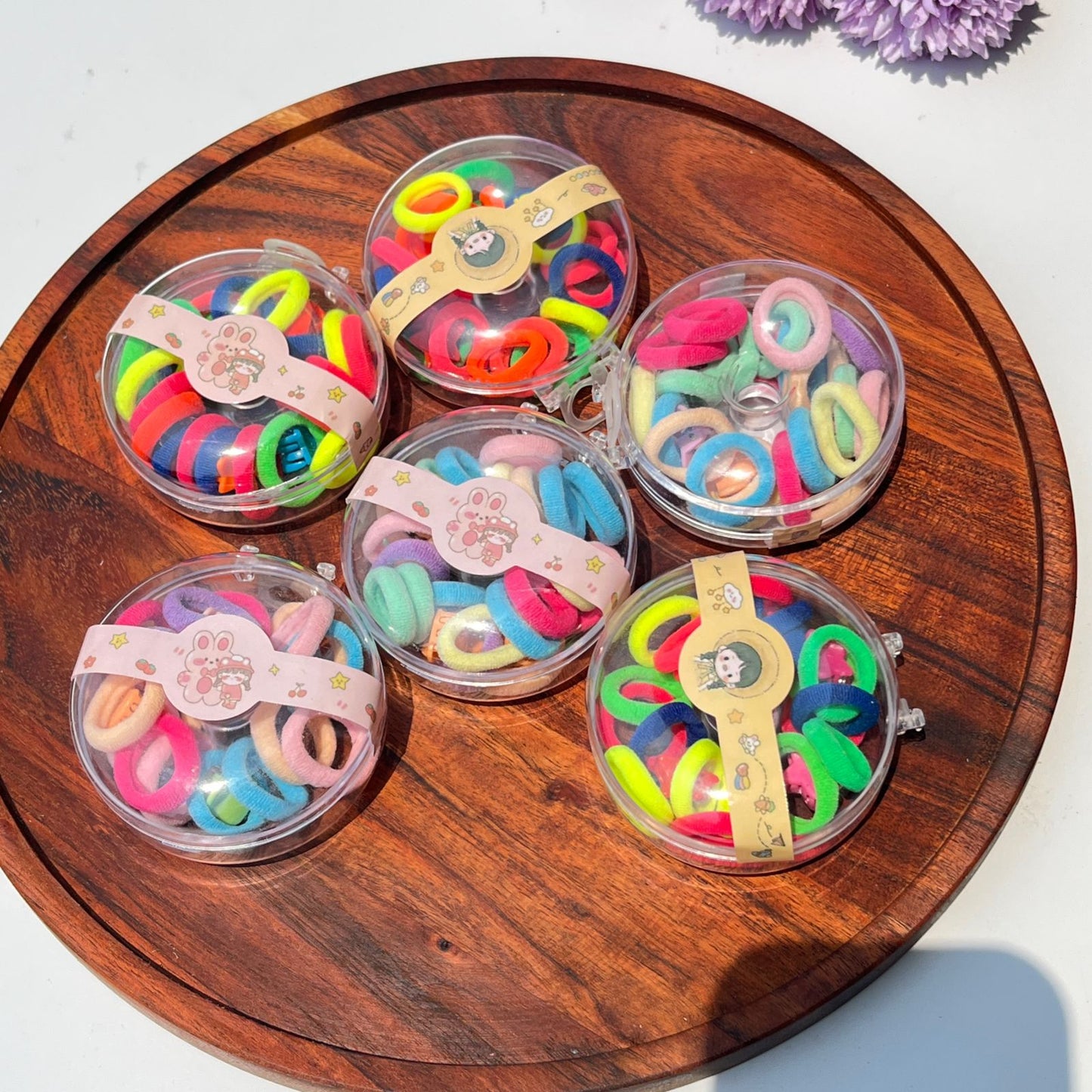 Color Pop Hair Ties Set