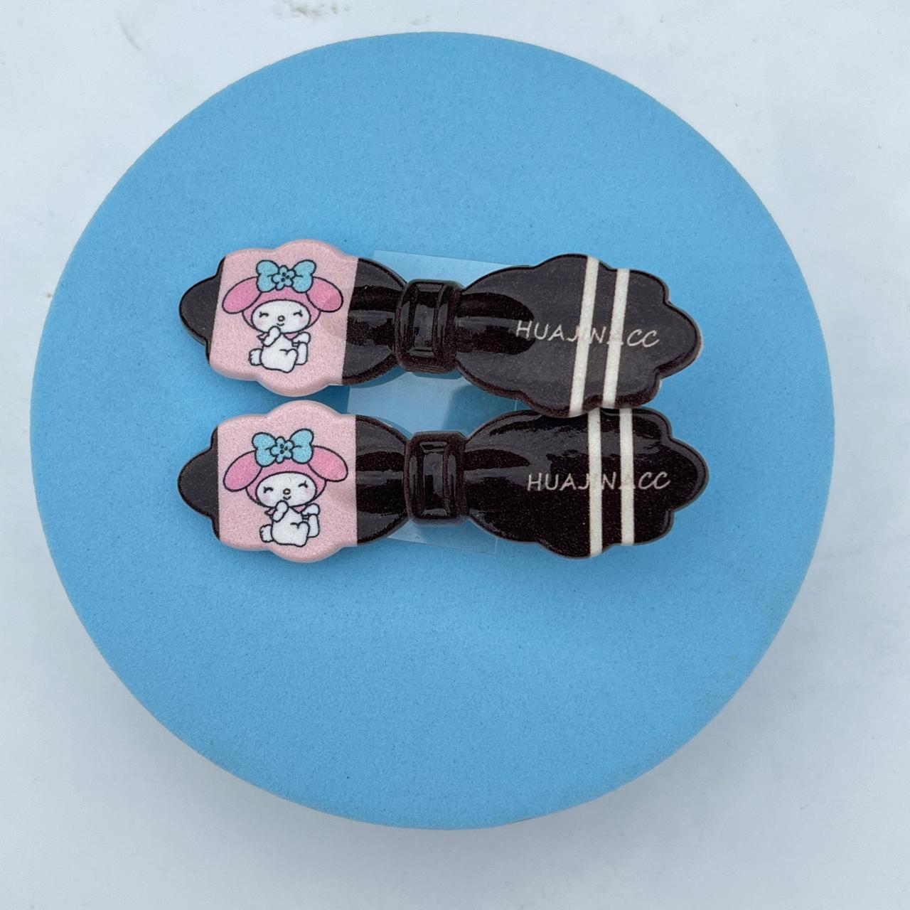 Kawaii Cartoon Snap Clips Set (pack of 2)