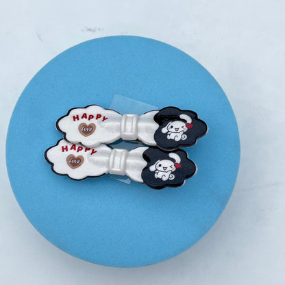 Kawaii Cartoon Snap Clips Set (pack of 2)