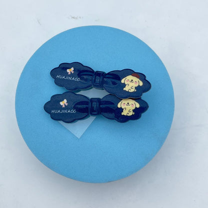 Kawaii Cartoon Snap Clips Set (pack of 2)