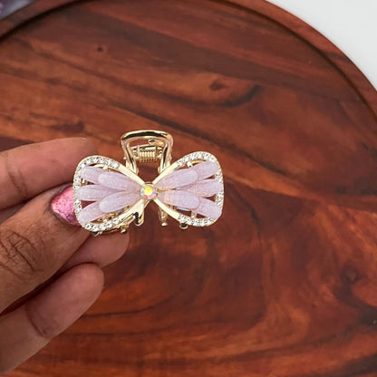 Butterfly Bow Luxe Clip - Medium 5cm