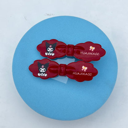 Kawaii Cartoon Snap Clips Set (pack of 2)