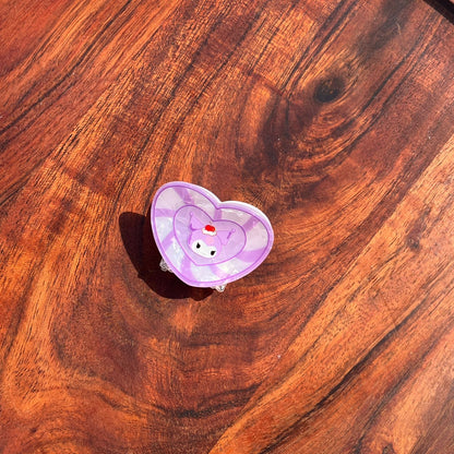 Glitter Kawaii Treats Claw Clips - 5cm Medium