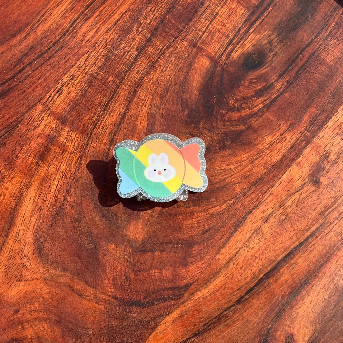 Glitter Kawaii Treats Claw Clips - 5cm Medium