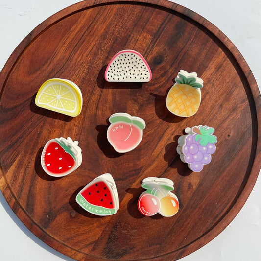 Fruity Pop Claw Clips - 5cm Medium
