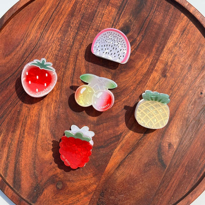 Fruity Charm Claw Clips - 5cm Medium