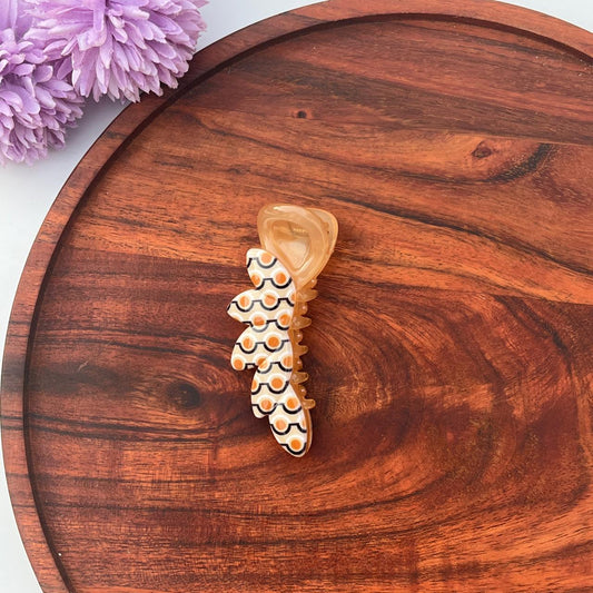 Leaf Curve Banana Clip - Medium 8cm