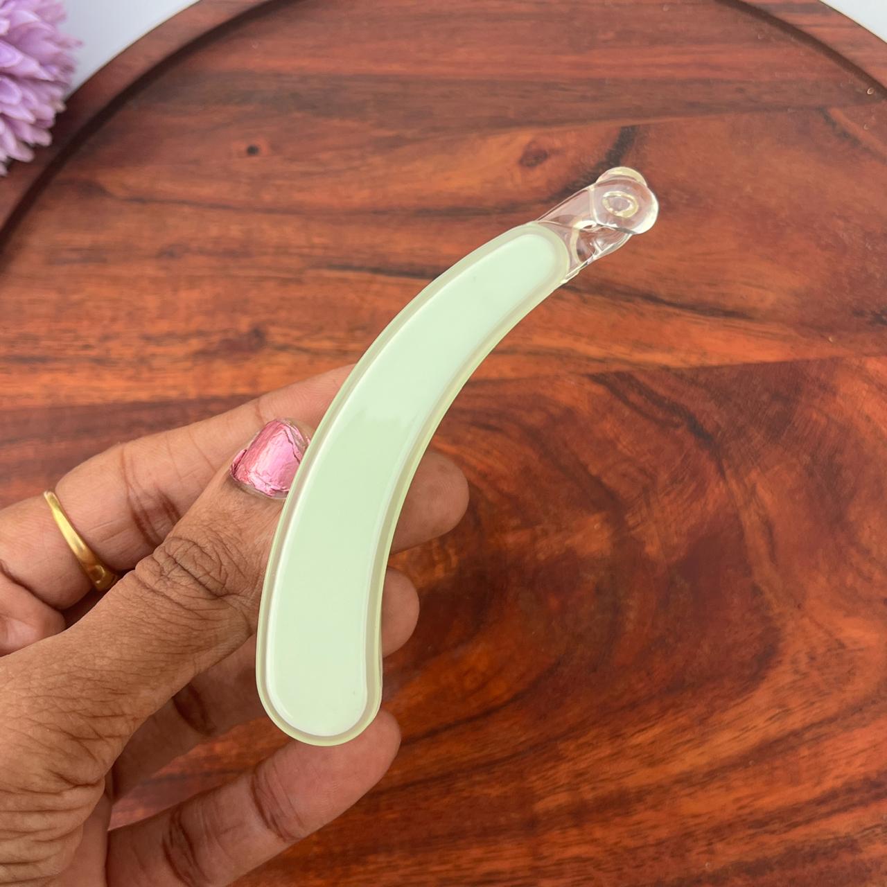 Pastel Glow Banana Clip - Medium 10cm