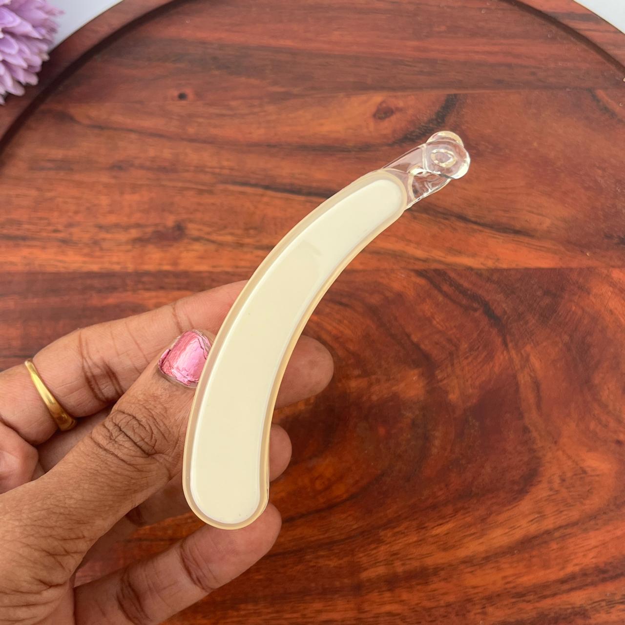 Pastel Glow Banana Clip - Medium 10cm