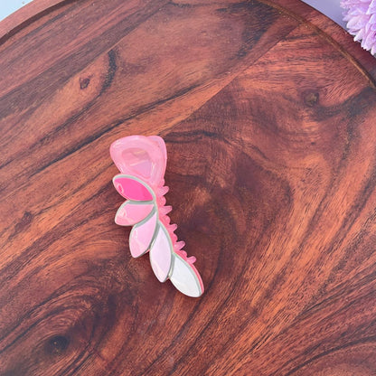 Honey Petal Banana Hair Claw Clip