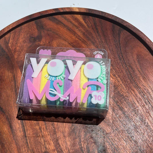 YOYO PopFlex Hair Ties – Candy Crush Collection (10 PCS)