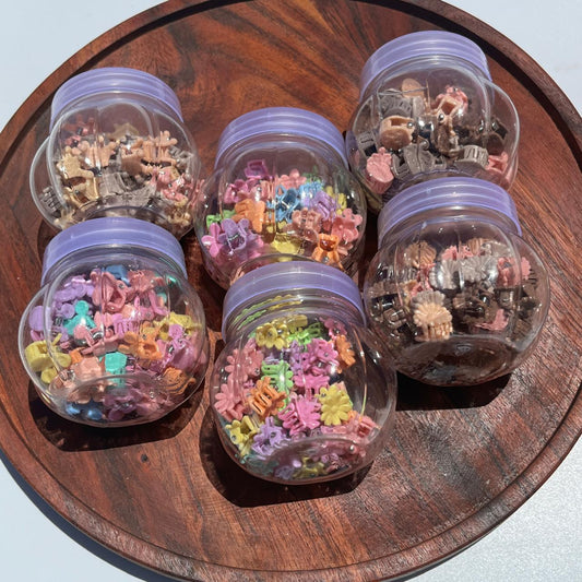 Mini Bloom Claw Clips Jar – 1 jar