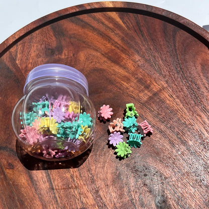 Mini Bloom Claw Clips Jar – 1 jar