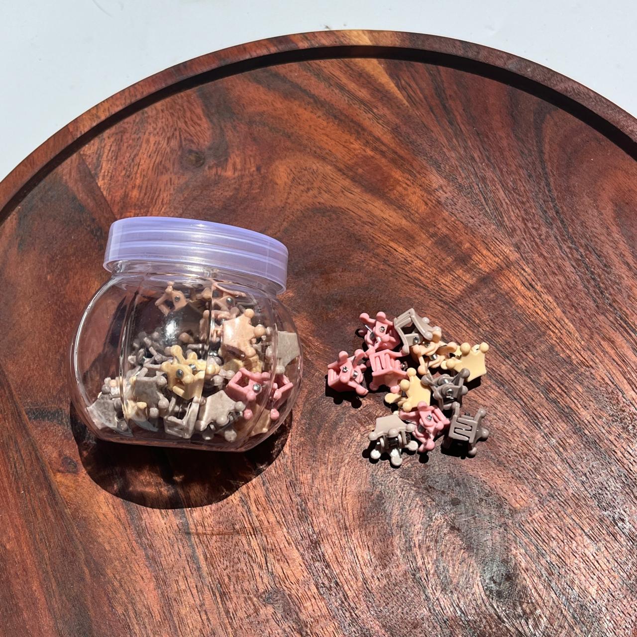 Mini Bloom Claw Clips Jar – 1 jar